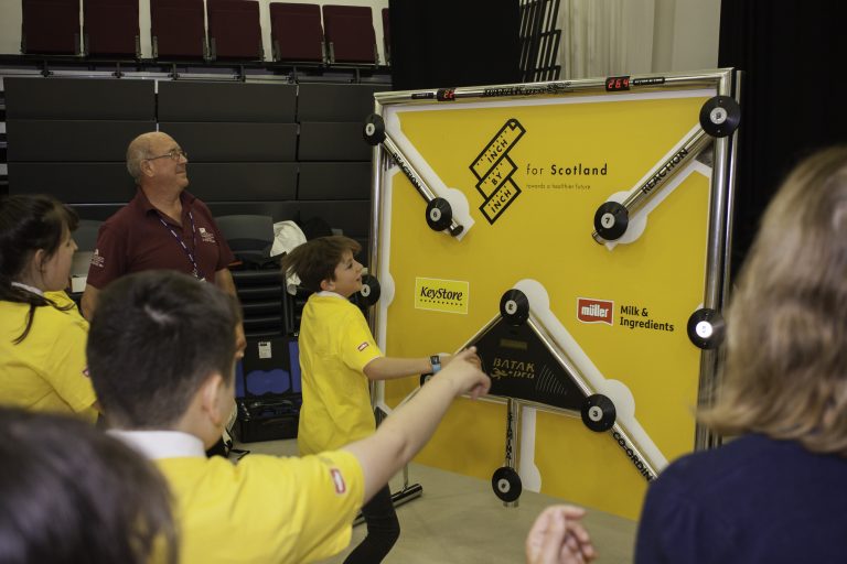 Inch by inch game board